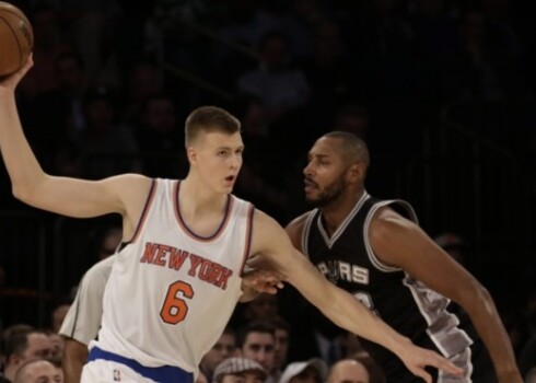 Pagaidām vienu no saviem labākajiem mačiem Kristaps Porziņģis ir aizvadījis pret slaveno un lielisko spēlētājiem pārpilno Sanantonio "Spurs".