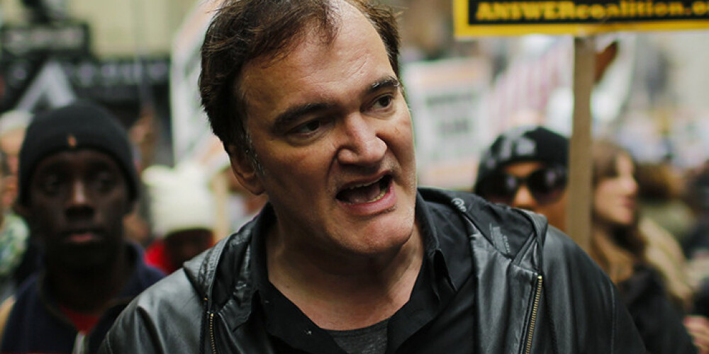 Slavenais amerikāņu kinorežisors Kventins Tarantino.
