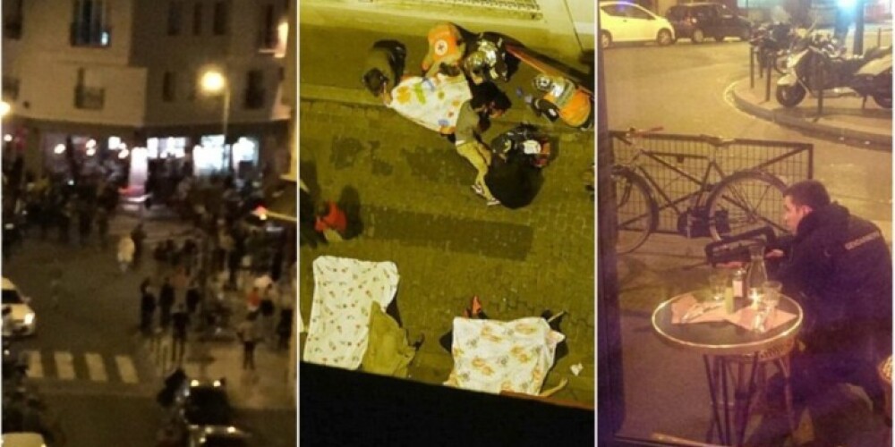 Melnā piektdiena Parīzē: islāmistu sarīkotos slaktiņos miruši jau 129 cilvēki. FOTO. VIDEO