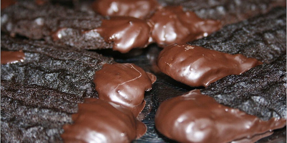 Tumšie šokolādes cepumi - recepte