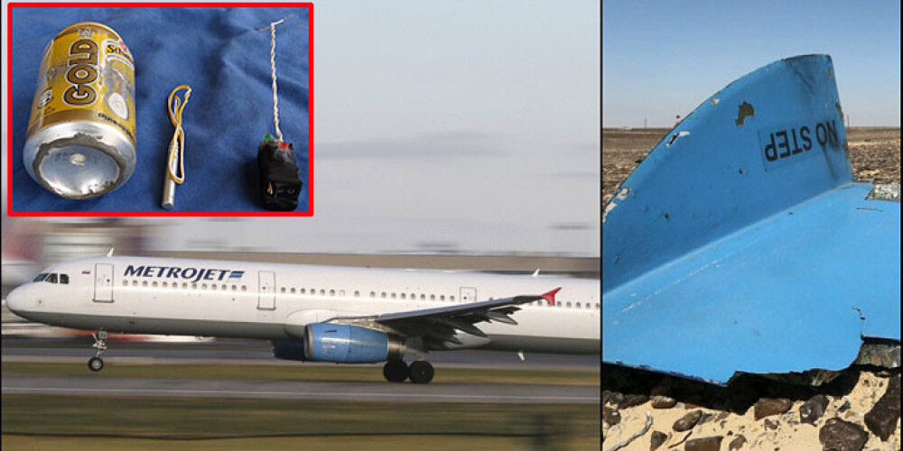 Ar šo skārdeni "Islāma valsts" esot nogāzusi Krievijas pasažieru lidmašīnu. FOTO