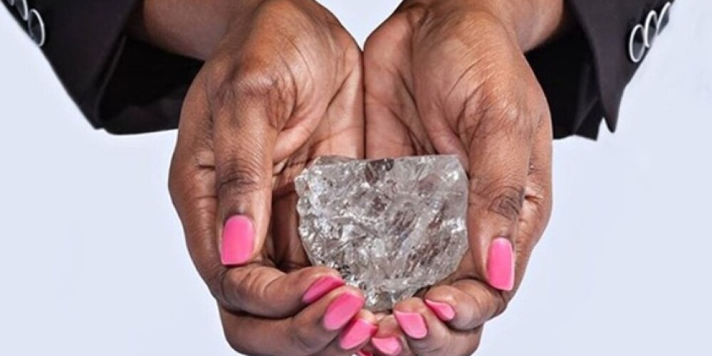 В Ботсване найден самый крупный алмаз за последние 110 лет