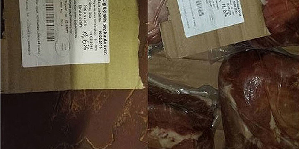 PVD atklāj noliktavu ar vecu gaļu, kas piegādāta arī skolai Rīgā