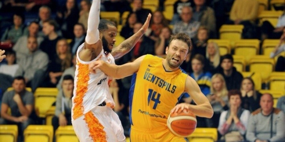 "Ventspils" basketbolisti nodrošina pirmo vietu FIBA Eiropas kausa apakšgrupā