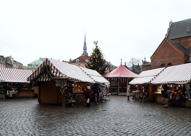 Pirmajā Adventē Rīgā tiks iedegta svētku egle un sāks darboties Ziemassvētku tirdziņi