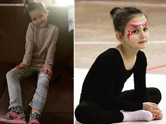 Старшая дочь Басты Мария растет красавицей