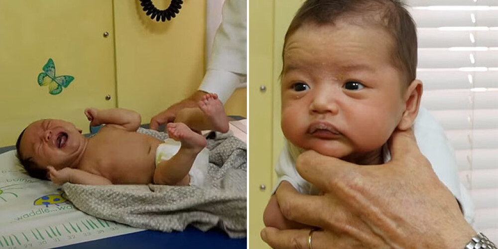 Slavens pediatrs atklāj veidu, kā ātri nomierināt raudošu zīdaini. VIDEO