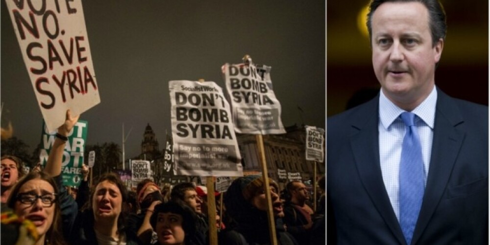 Britu parlaments nobalso: jāsāk uzlidojumi "Islāma valsts" pozīcijām Sīrijā