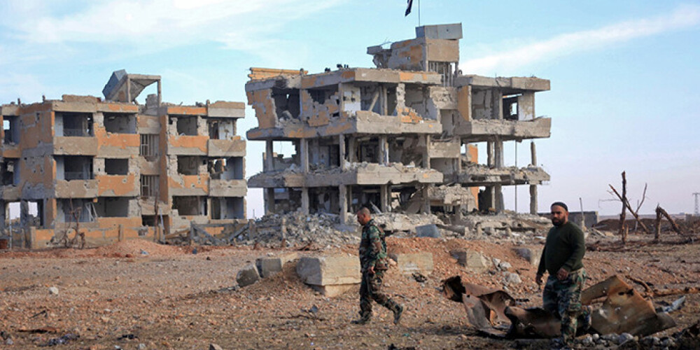 ASV koalīcijas uzlidojumā nogalināti Sīrijas armijas karavīri
