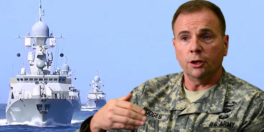 ASV ģenerālis Hodžess: "Krievija var bloķēt Baltijas jūru"