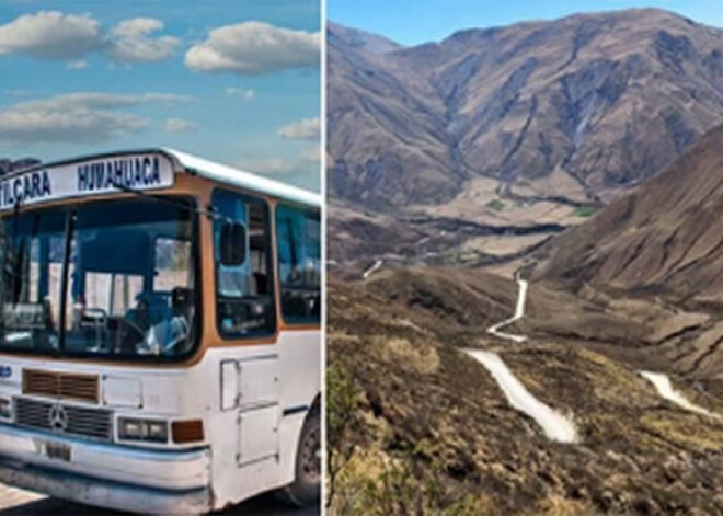 Argentīnā autobuss no tilta iekrīt izžuvušas upes gultnē, daudz bojāgājušie