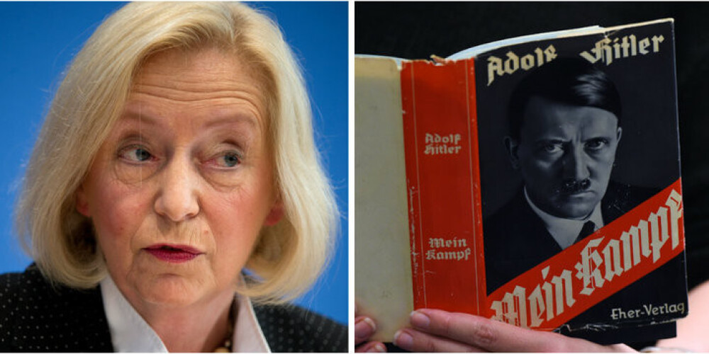 Vācijas izglītības ministre rosina "Mein Kampf" izmantot kā mācību līdzekli