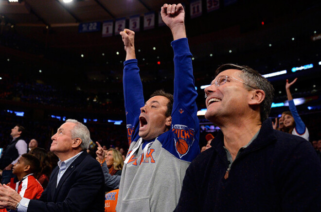 Džimijs Falons fano par Ņujorkas “Knicks” un Kristapu Porziņģi.