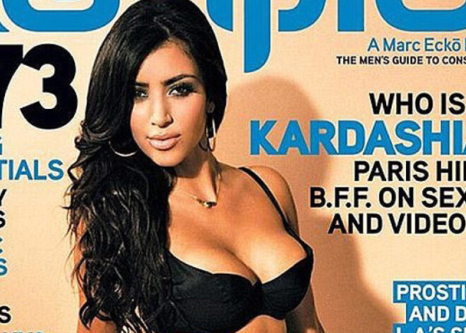 До славы: Ким Кардашьян опубликовала свою обложку 2007 года