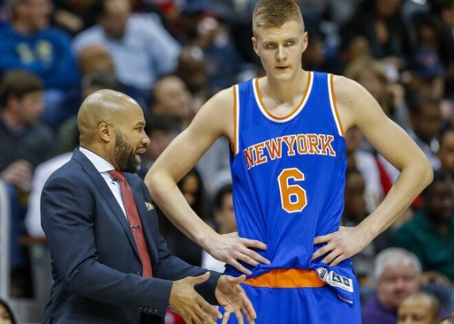 Porziņģis varētu izlaist nākamo "Knicks" spēli