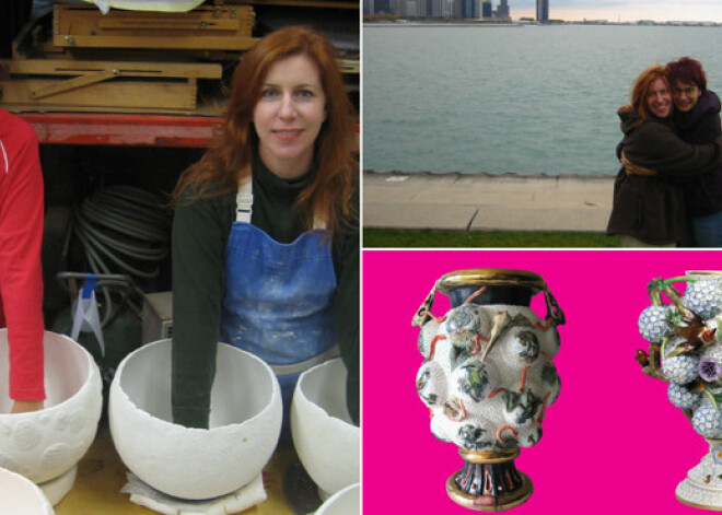 Mākslinieču pāris Ingūna Skuja un Melisa Breidena kļuvušas par Aizkraukles novada Goda pilsonēm