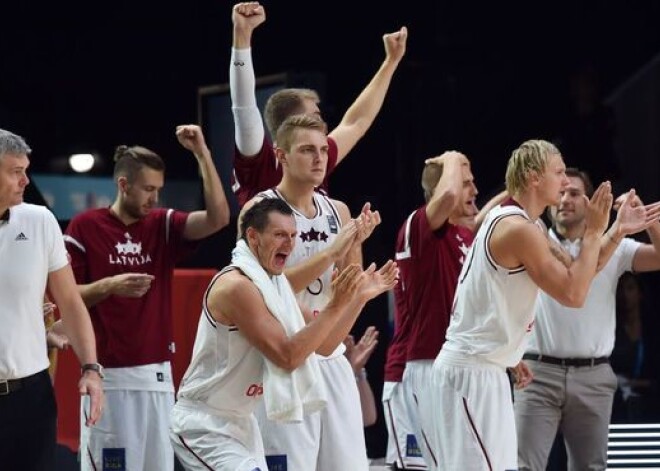 Latvijas vīriešu basketbola izlase nopelna iespēju spēlēt Rio olimpiskajās spēlēs