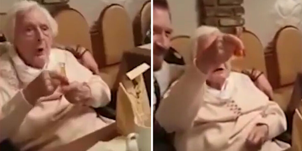 Visnevainīgākais sveiciens Hitleram, kāds dzirdēts: ome restorānā Vācijā paceļ tostu par fīreru. VIDEO