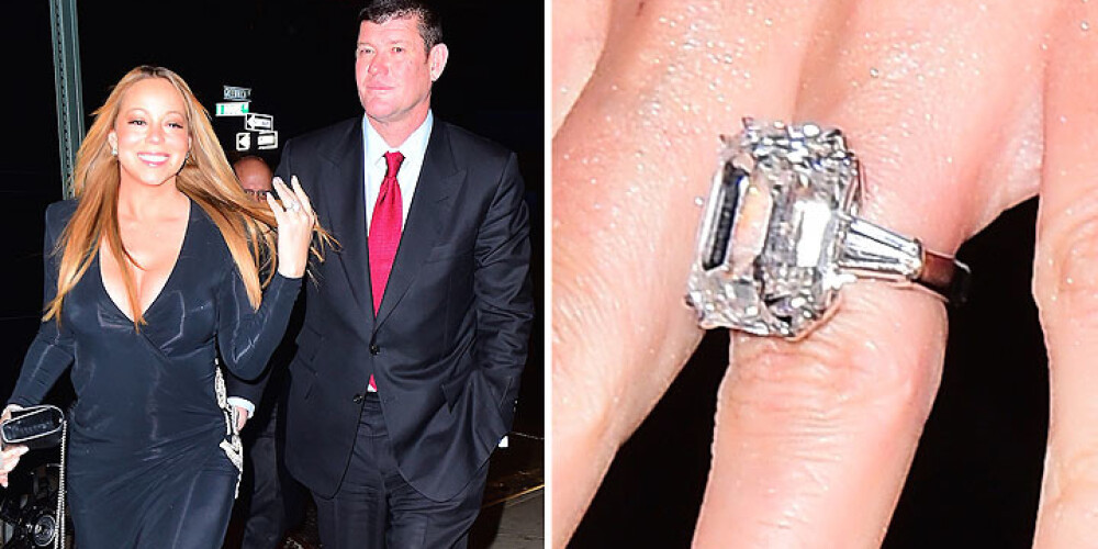 Невеста Мэрайя Кэри сияла едва ли не ярче подаренного Джеймсом Пакером бриллианта!