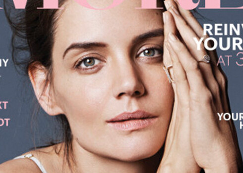 Анти-гламурная Кэти Холмс на обложке More Magazine