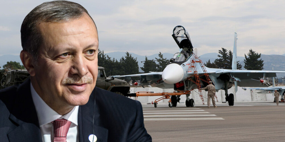 Erdogans: "Turcija necietīs Krievijas militārās klātbūtnes pieaugumu Sīrijas ziemeļos"