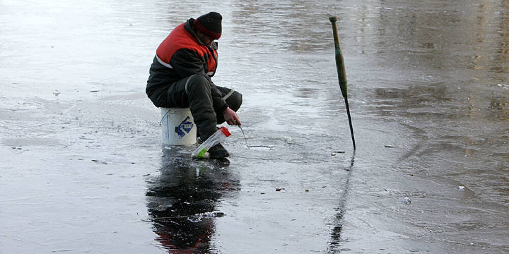 Bļitkotājs Modris: "Labs ziemas makšķerētājs pats jūt, kad uz ledus kāpt nedrīkst"
