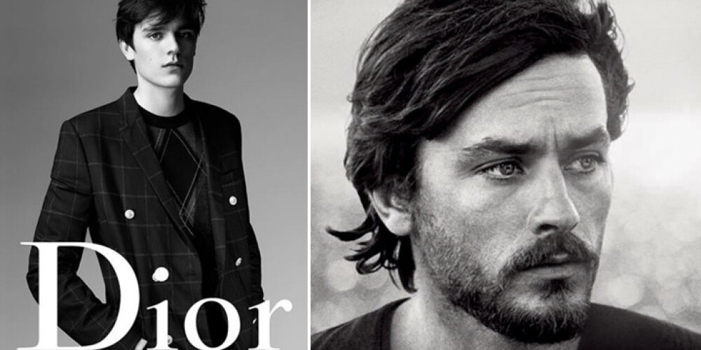 21-летний сын Алена Делона стал лицом Dior