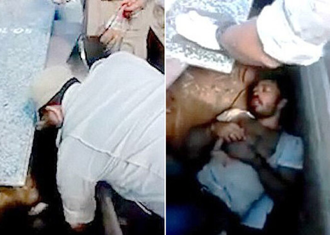 Человека похоронили заживо в семейной могиле