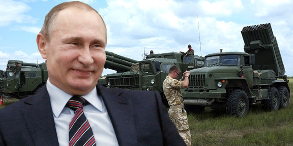 Pēc Putina pavēles Krievija sāk armijas kaujas gatavības pārbaudi Ukrainas robežas tuvumā