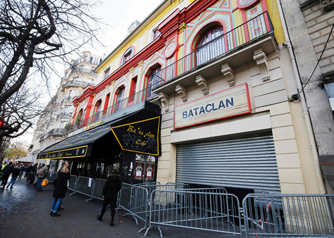 Pēc asiņainā slaktiņa Parīzē plāno no jauna atvērt "Bataclan" koncertzāli