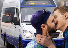 Arī geji un lesbietes Visu mīlētāju dienā varēs droši demonstrēt Rīgas minibusu šoferiem savas jūtas un saņemt bezmaksas braucienu.