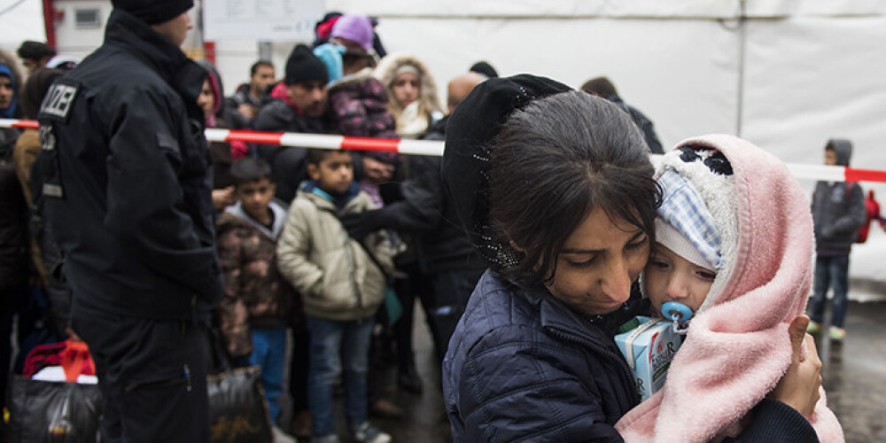 Vācijas valdība šogad gatavojas uzņemt 500 000 bēgļu
