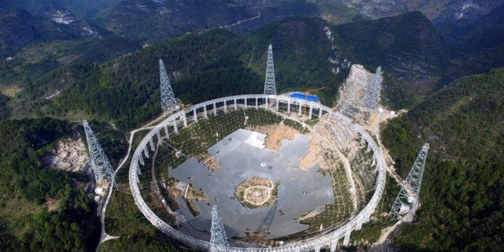 Lai uzbūvētu teleskopu citplanētiešu meklēšanai, Ķīnā pārvietos 10 000 iedzīvotāju