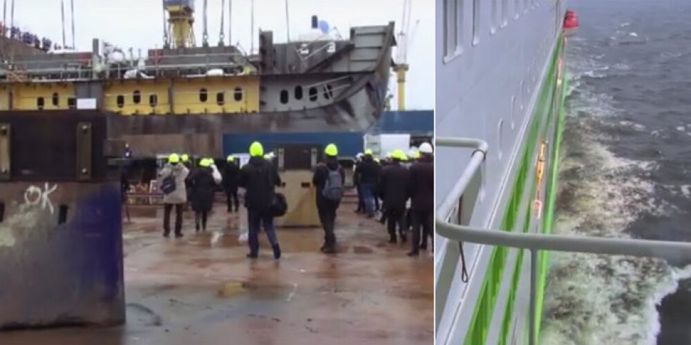 "Tallink" sāk būvēt jaunu ātrgaitas prāmi. Tāds tas izskatīsies: VIDEO
