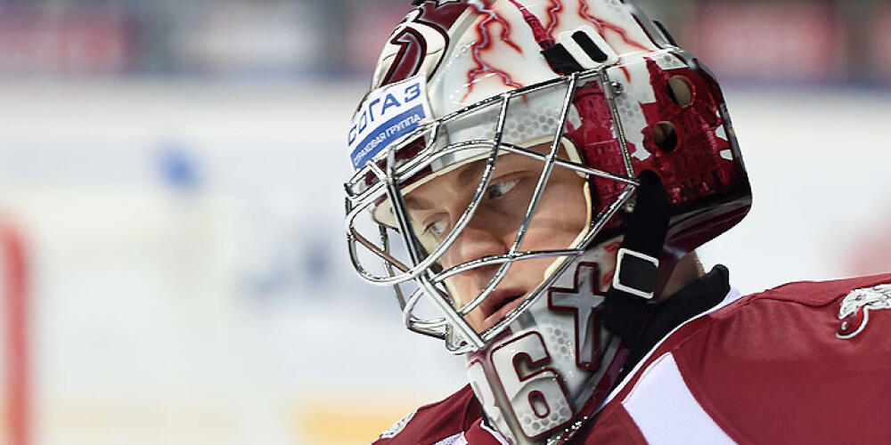 Sedlāčeks kļuvis par KHL regulārās sezonas pēdējās nedēļas labāko vārtsargu