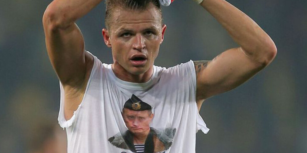 Putina krekliņa demonstrēšana "Lokomotiv" futbolistam izmaksās 300 000 eiro