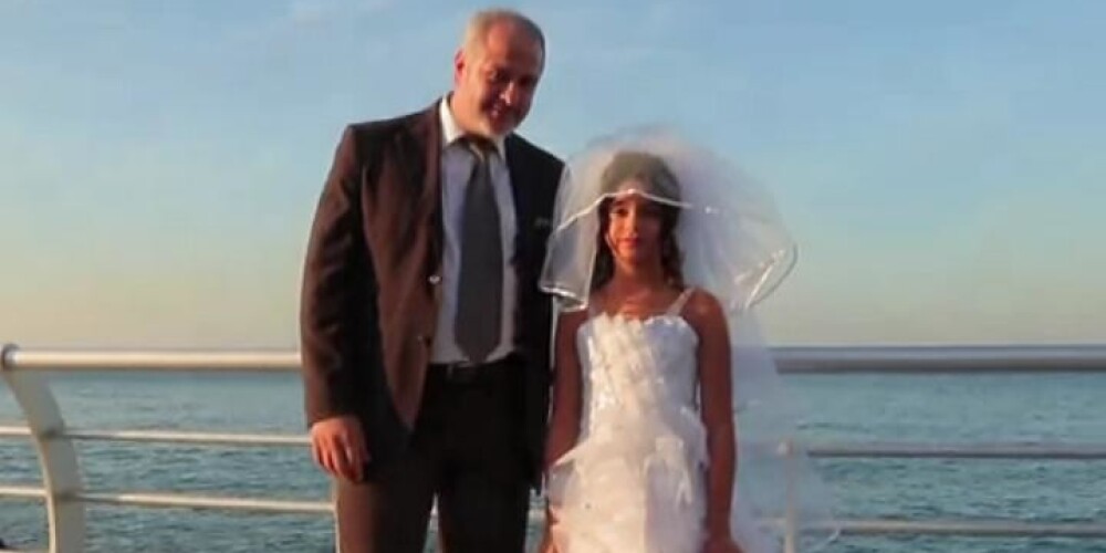 Свадебное видео 12-летней девочки и пенсионера всколыхнуло Интернет