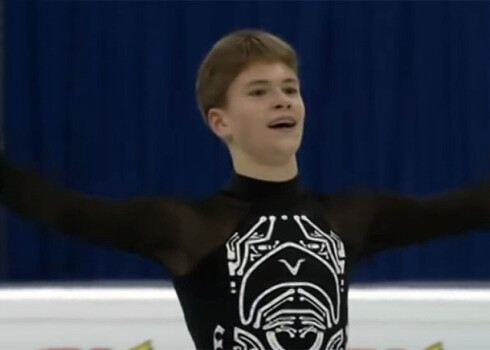 Talantīgais daiļslidotājs Deniss Vasiļjevs.