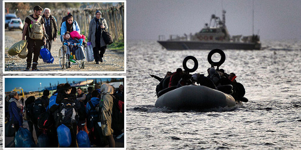 Pēdējās dienās aizvien straujāk nelegālie imigranti caur Grieķiju spraucas Eiropā