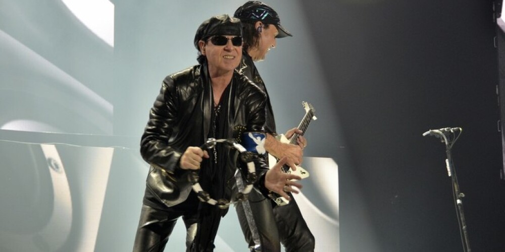 Легендарная группа Scorpions выступила в Риге. ФОТО
