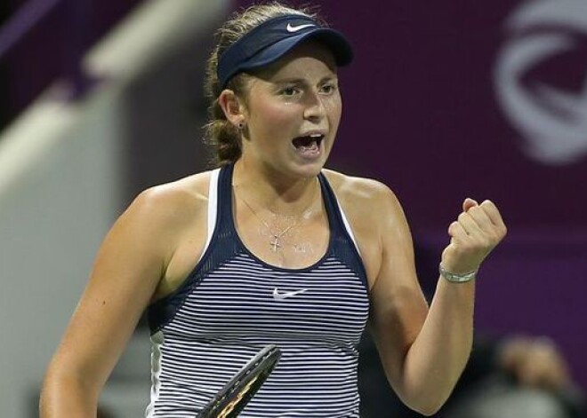 Meitene ar raksturu! Aļonai Ostapenko vēl viens grandiozs panākums tenisa kortā