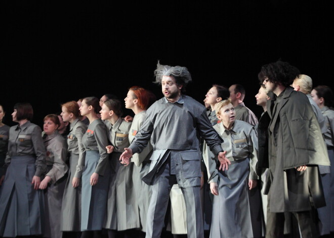 Džuzepes Verdi operas „Makbets” jauniestudējums Latvijas Nacionālajā operā. Foto: Agnese Zeltiņa