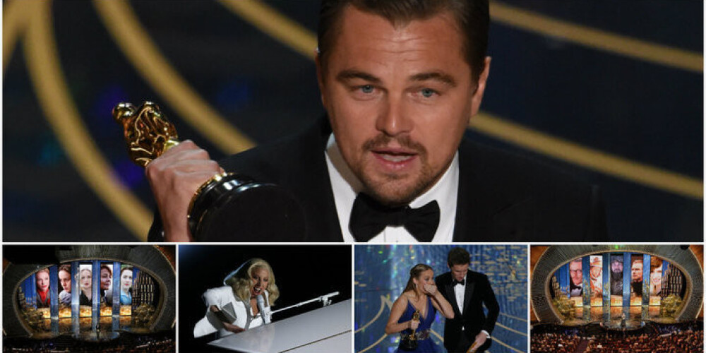 Наконец-то! Леонардо ДиКаприо получил "Оскар"! ВИДЕО