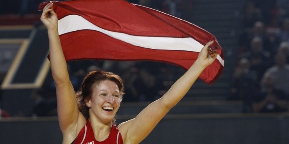 Latvijas cīkstone Anastasija Grigorjeva kļūst par četrkārtēju Eiropas čempioni