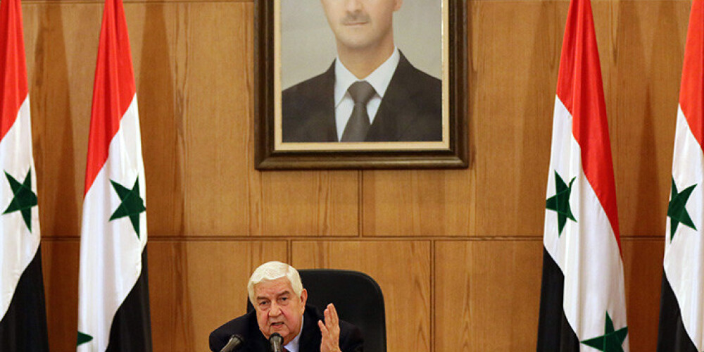 Sīrijas ārlietu ministrs: "Asada palikšana prezidenta amatā ir sarkanā līnija un Sīrijas tautas īpašums"