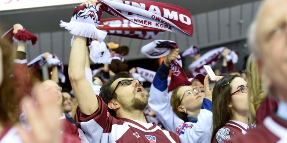 Dramatisks kritums. Arvien mazāk hokeja fanu apmeklē Rīgas "Dinamo" spēles