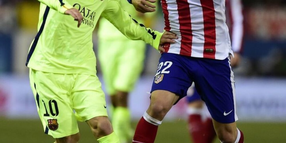 Čempionu līgas ceturtdaļfinālā spāņu grandu duelis - "Barcelona" un "Atletico"