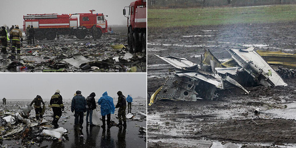 Lidmašīnas katastrofā Krievijā 62 bojāgājušie. FOTO. VIDEO