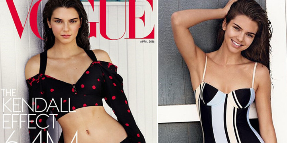 Младшая сестра Ким Кардашьян впервые снялась для обложки Vogue
