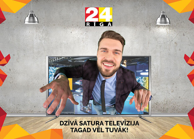 Dzīvā satura televīzija RīgaTV 24 vēl tuvāk skatītājiem